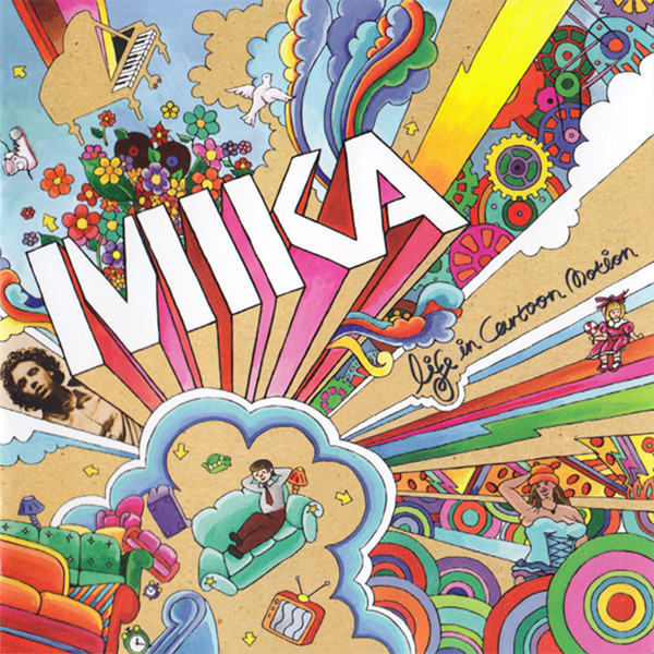 Cover for Life in Cartoon Motion by Mika